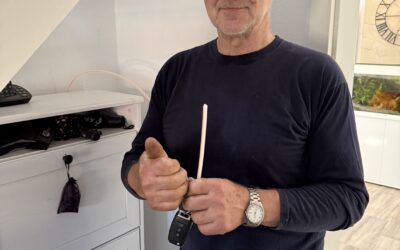 .. die wohl schnellste Zuleitung ins Haus (Schlesiersiedlung)